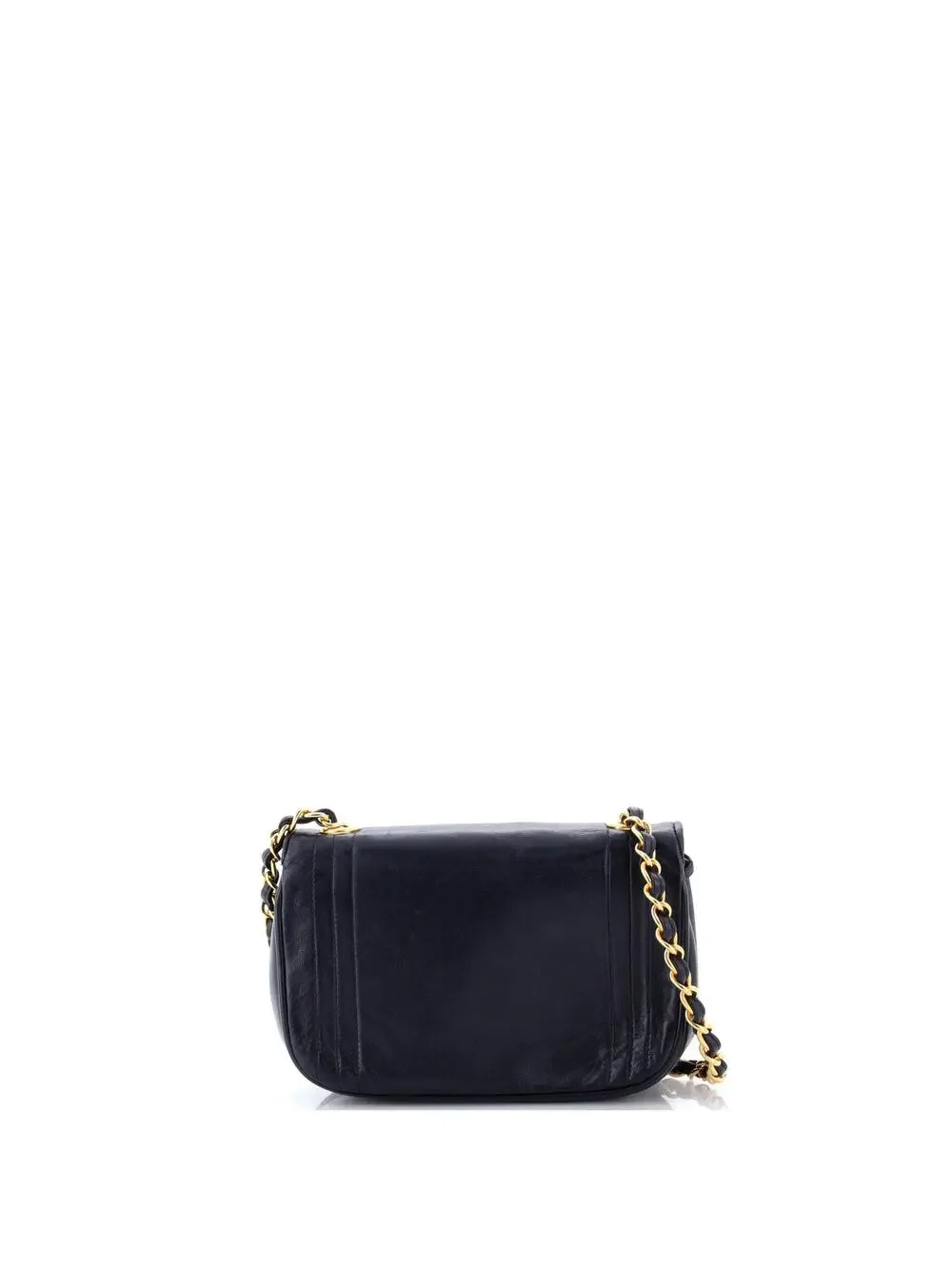 Chanel Vintage Cc Stitch Flap Bag #334907C20B